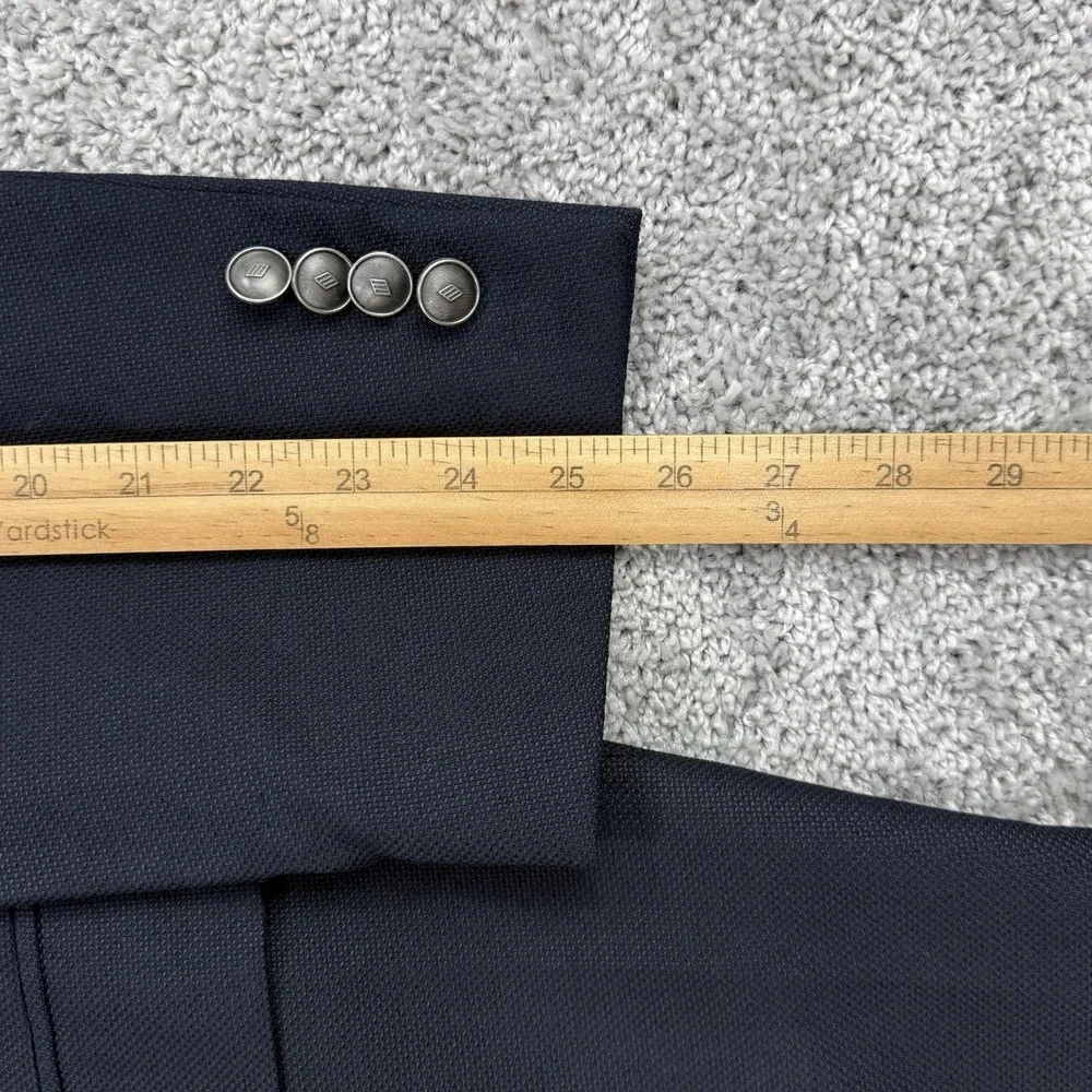 Joseph Abboud Blazer Men's 48L Navy Reda Super 110s 100% Wool Heritage Dual Vent